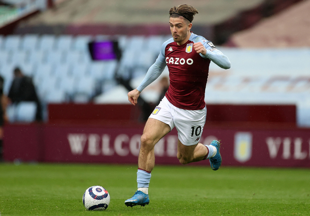 Kapten Aston Villa, Jack Grealish menjadi incaran Manchester City. 