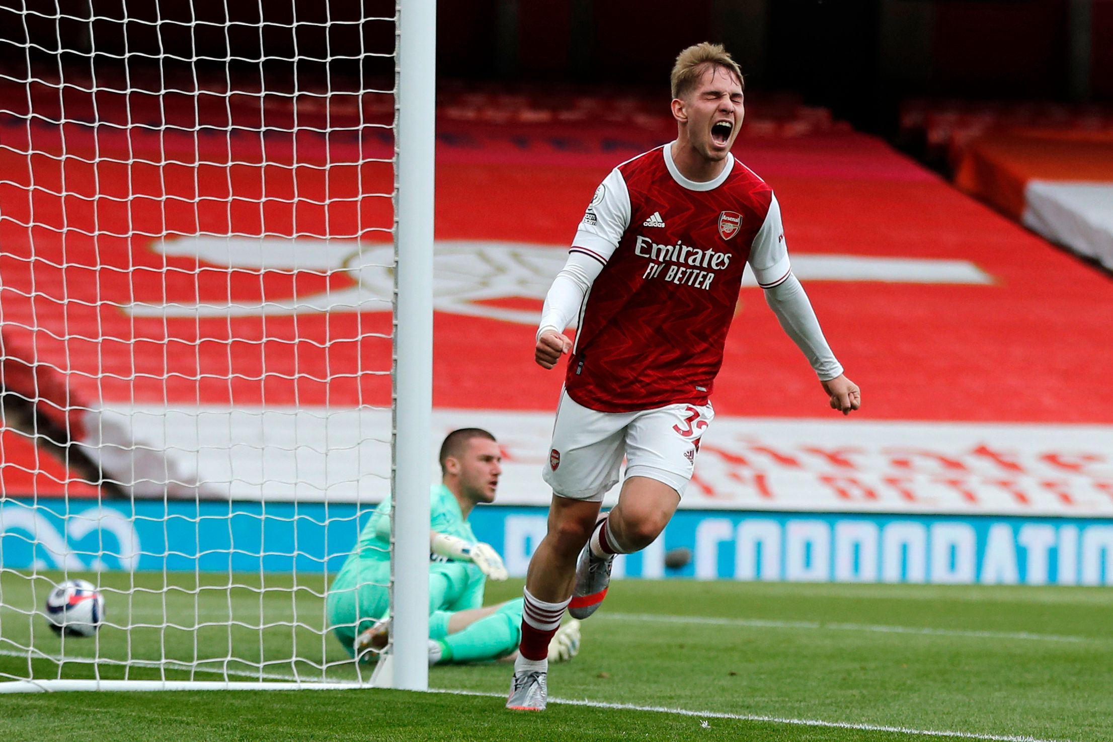 Gelandang Arsenal Emile Smith Rowe