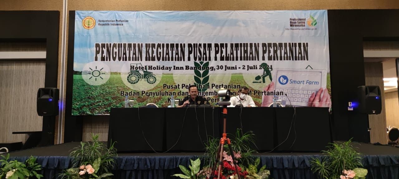 Penguatan Kegiatan Pusat Pelatihan Pertanian di Bandung, Jawa Barat.