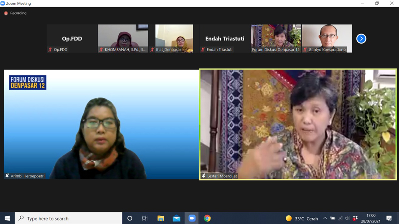 Forum Denpasar 12 bertajuk 'RUU Penghapusan Kekerasan Seksual Mewujudkan Kebijakan Berbasis Bukti dalam Proses Legislasi' 
