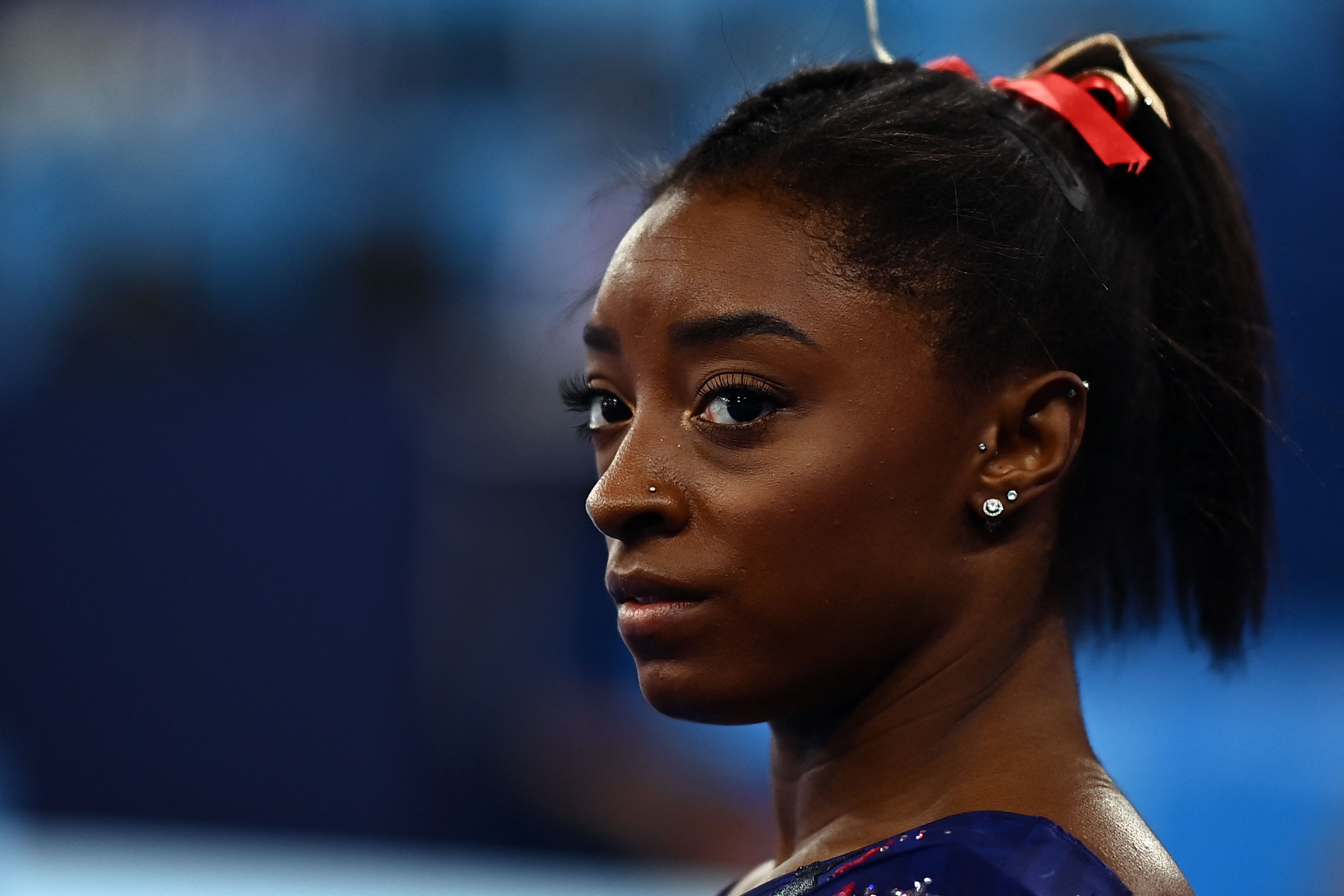 Pesenam Amerika Serikat Simone Biles.