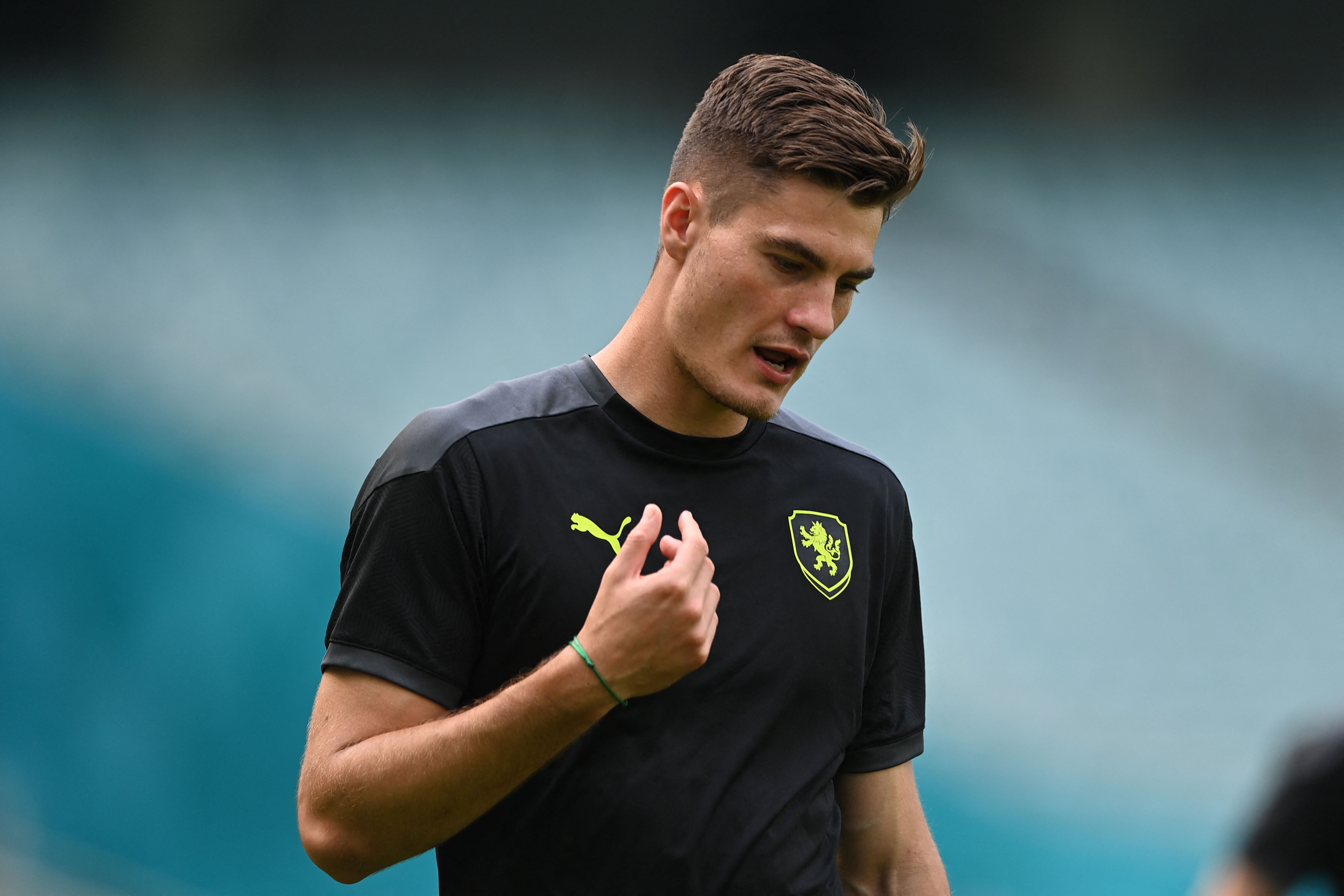 Penyerang Timnas Republik Ceko Patrik Schick