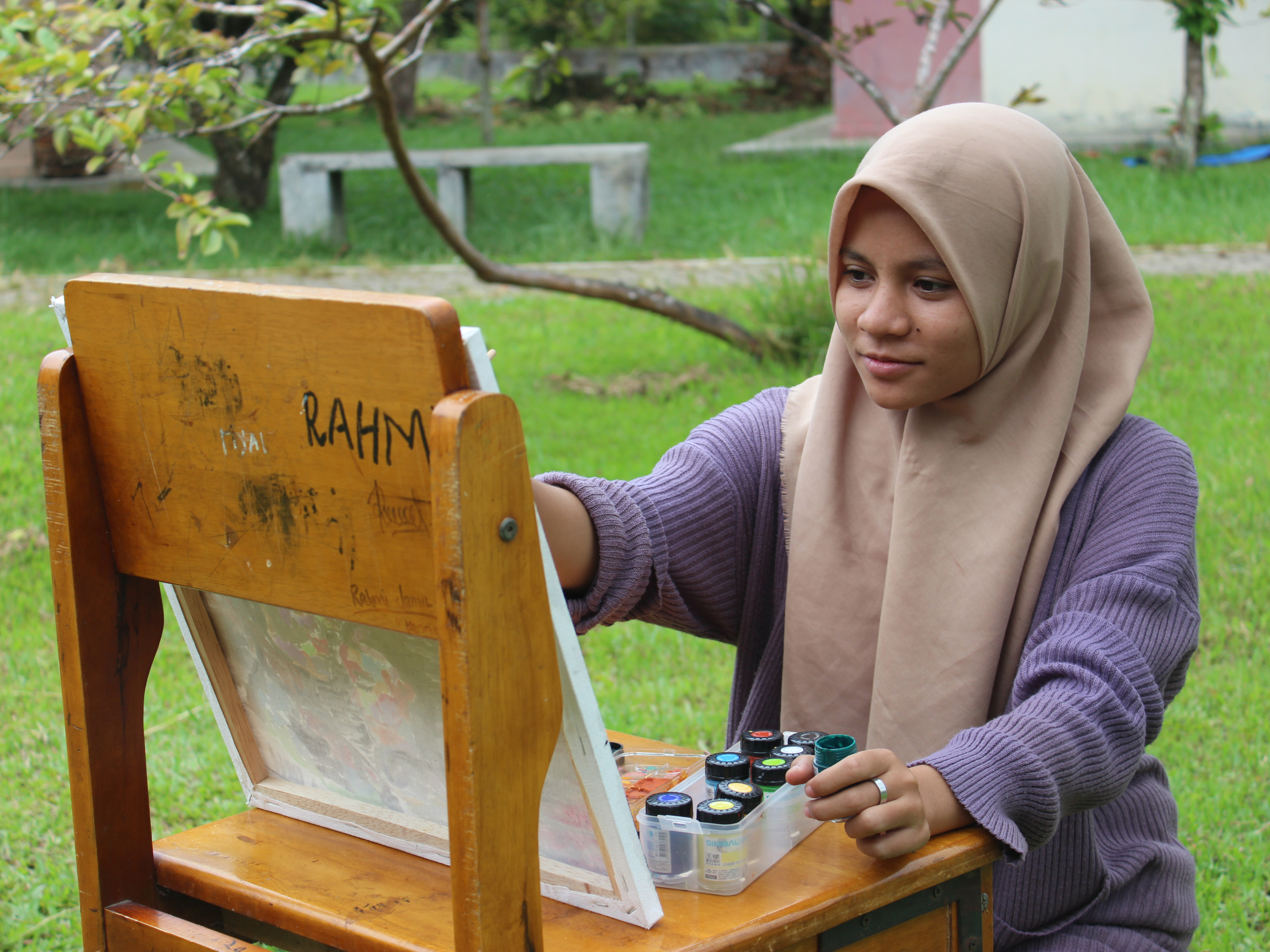 Virtual Kick-offs menghadirkan online mentoring pelatihan menggambar berkolaborasi dengan Chiki Fawzi.