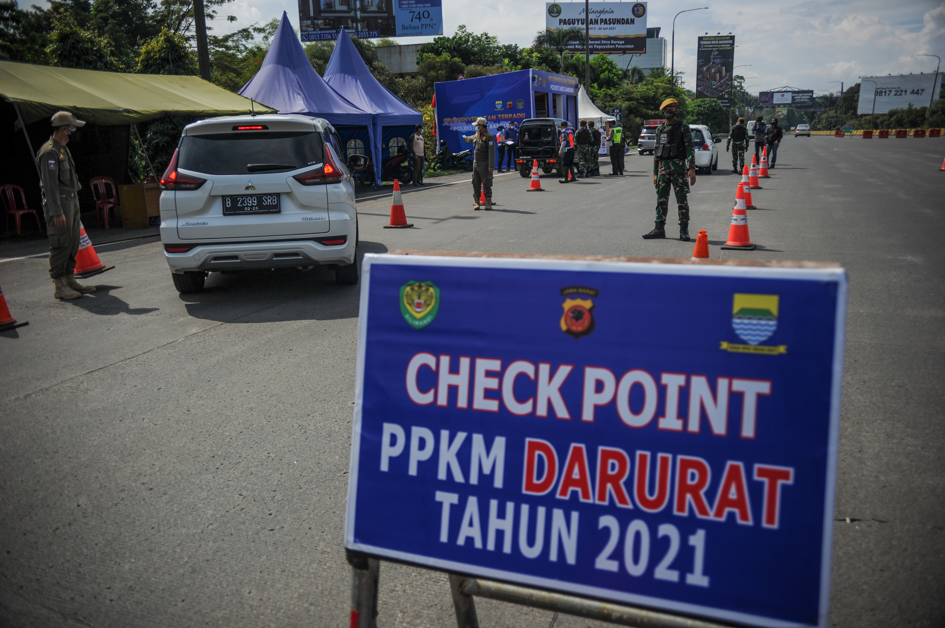 Ttitik penyekatan PPKM Darurat