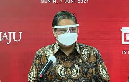 Menko Bidang Perekonomian Airlangga Hartarto.