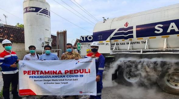 PT PGN Tbk sebagai Subholding Gas dari Holding Migas PT Pertamina terus berkomitmen membantu pemerintah dalam menangani pandemi Covid-19.