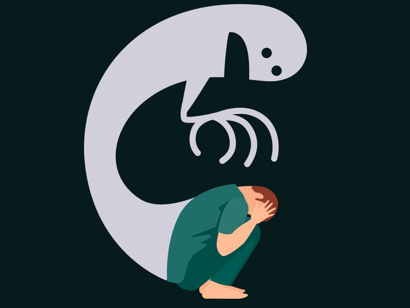 Ilustrasi kesehatan mental