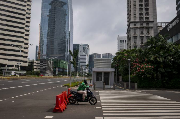 Suasana Perkantoran Jakarta 