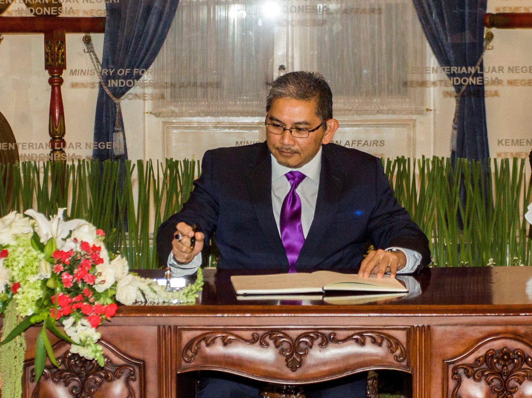 Menteri Luar Negeri kedua Brunei Darussalam Dato Erywan Pehin Yusof 