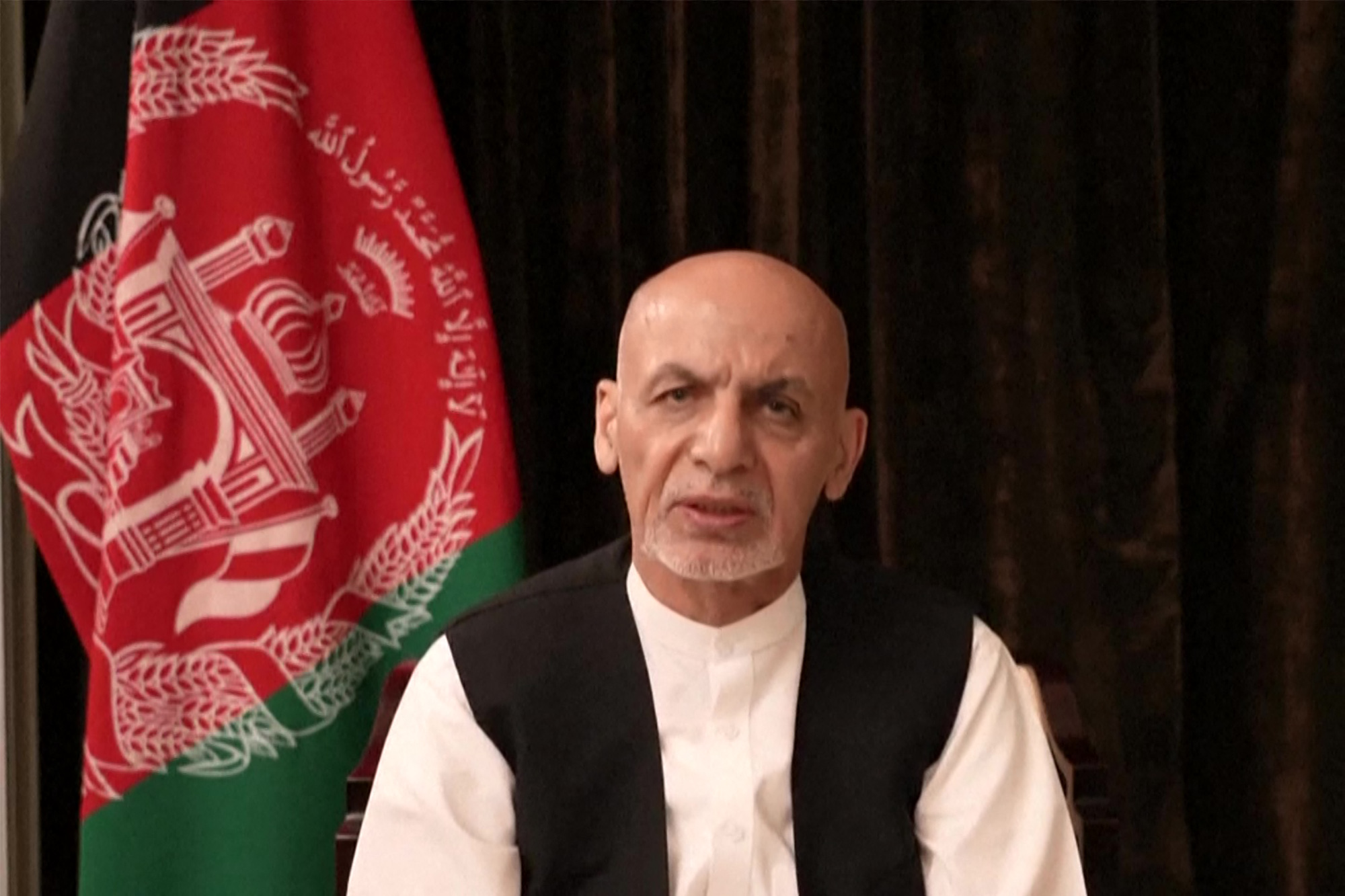 President Ashraf Ghani on his Facebook account. 