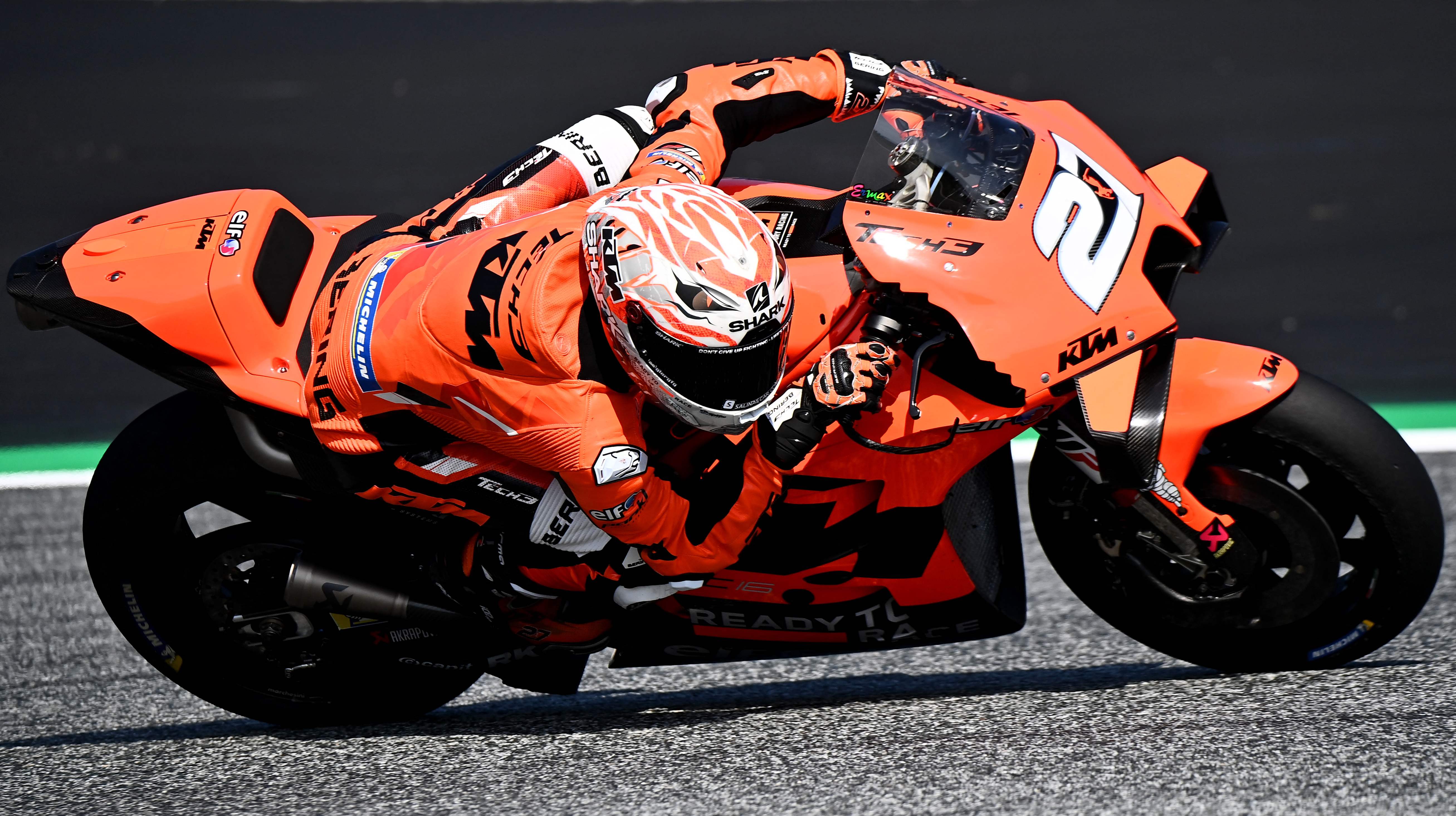 Pembalap Yamaha-SRT Franco Morbidelli 