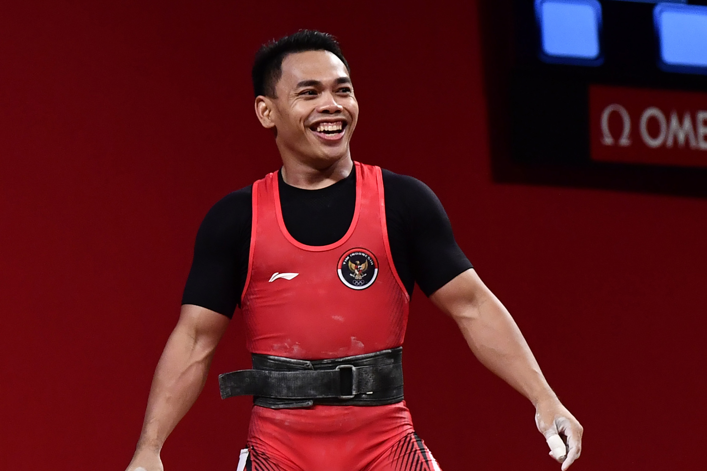 Atlet angkat besi Eko Yuli Irawan