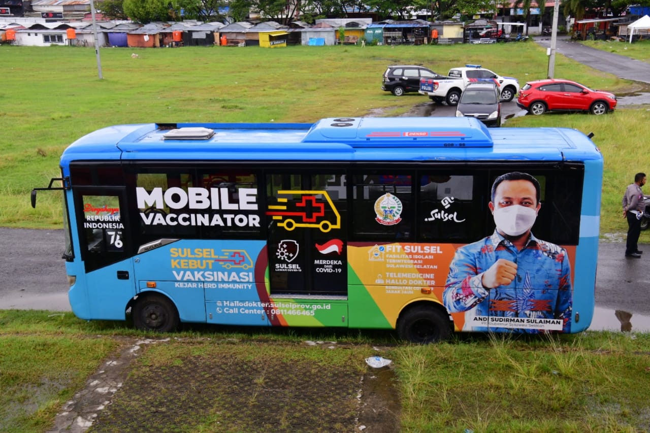 Mobile Vaccinator di Sulawesi Selatan