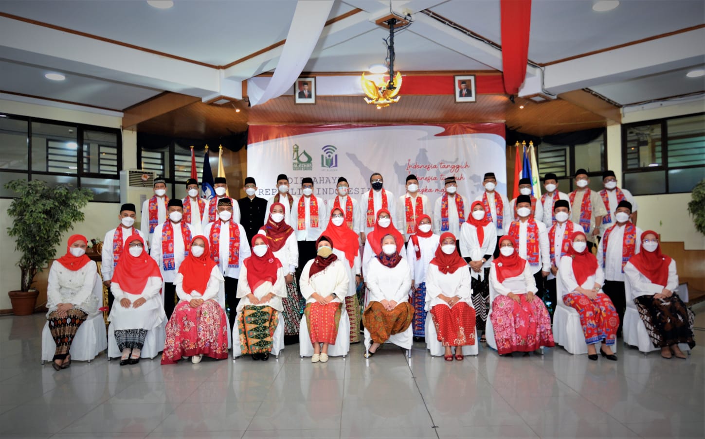 Momen peringatan Kemerdekaan RI oleh Yayasan Al-Azka 