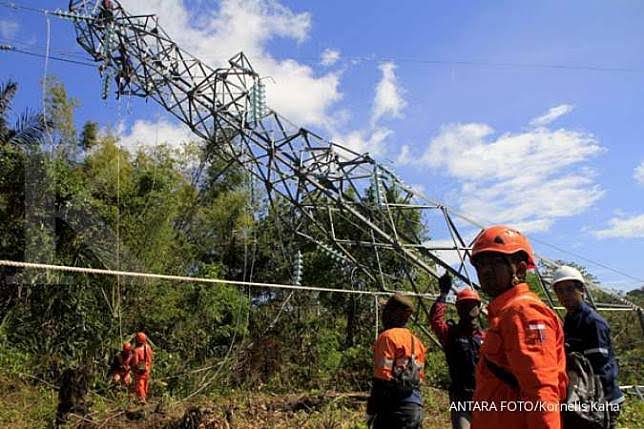 Ilustrasi tol listrik Flores