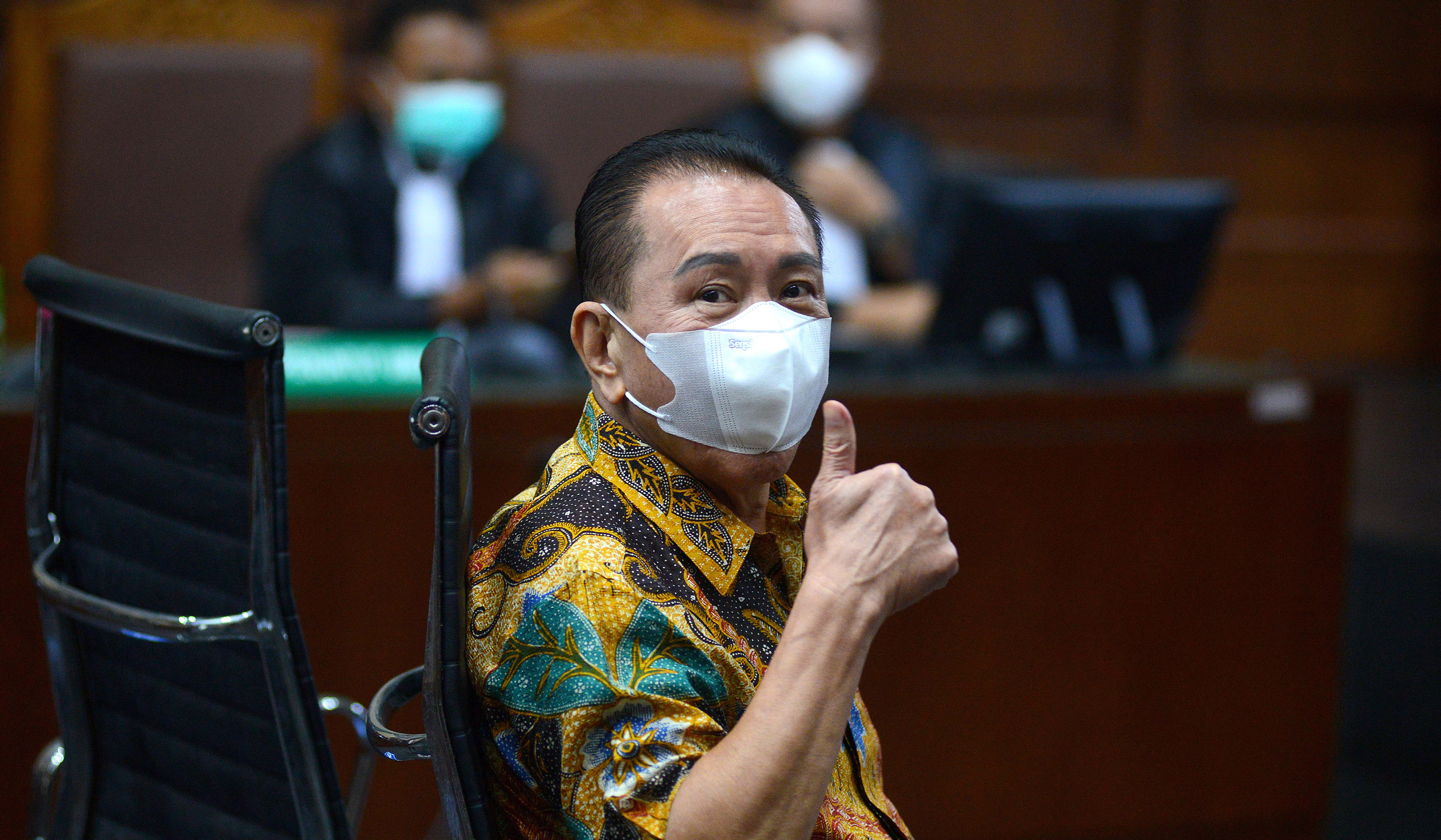 Terdakwa kasus penyuap jaksa, Djoko Soegiarto Tjandra