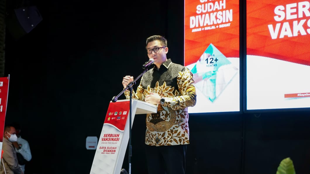 Wakil Ketua Lembaga Kesehatan Pengurus Besar Nahdlatul Ulama (NU) dr.Rheza Maulana.S. 