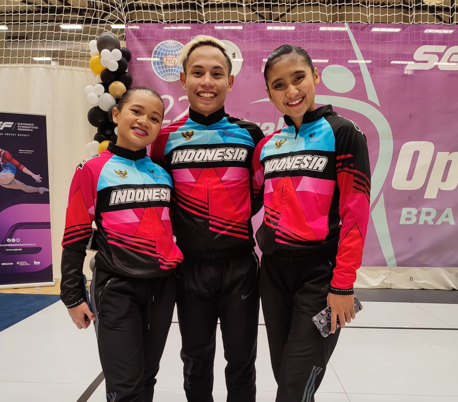 Atlet senam aerobik DKI Jakarta yang meraih medali di Slovak Aerobic Open 2021