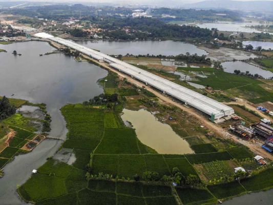 Proyek Tol Jakarta-Cikampek II Selatan 