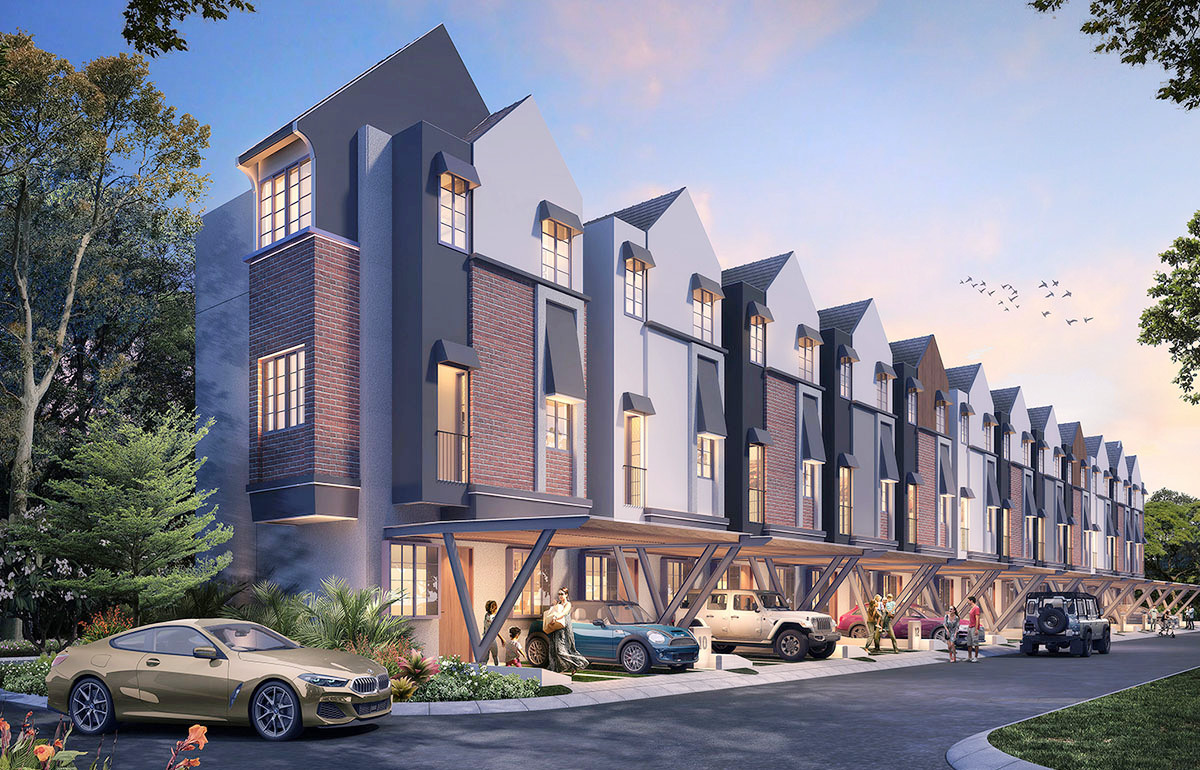 Maket pengembangan Synthesis Huis