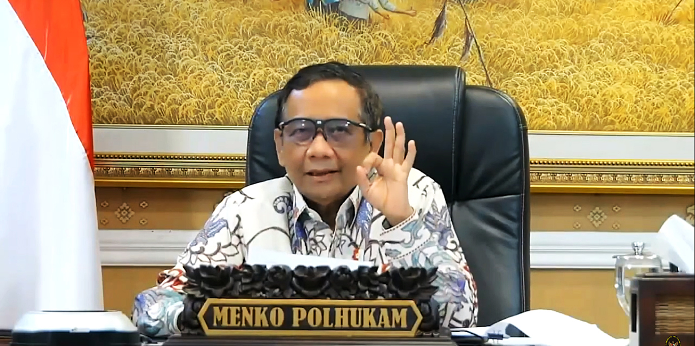 Menko Polhukam Mahfud MD