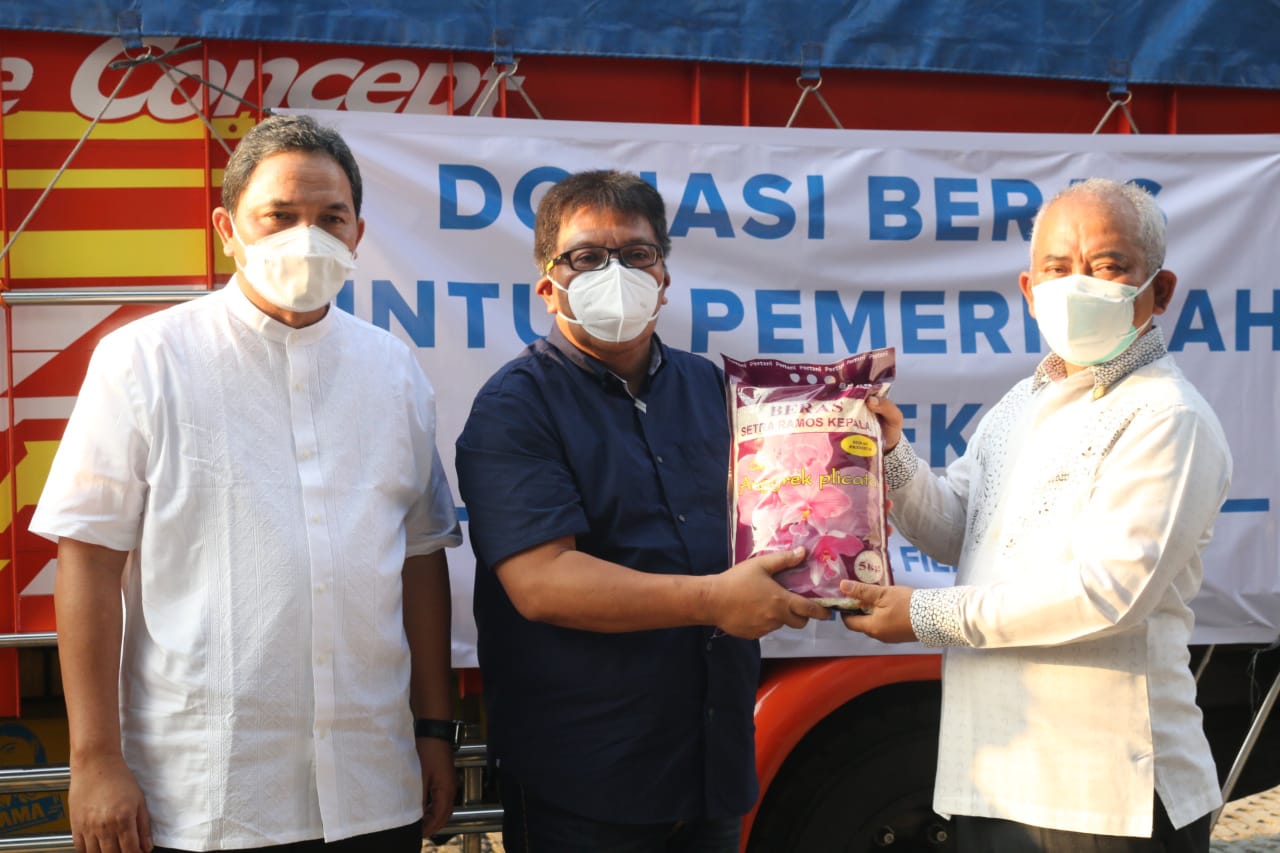 Pemberian bantuan kepada Pemkot Bekasi