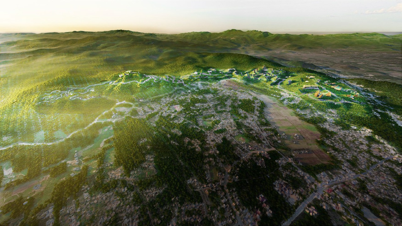 Kawasan hutan Bowosie di Kabupaten Manggarai Barat, Nusa Tenggara Timur.