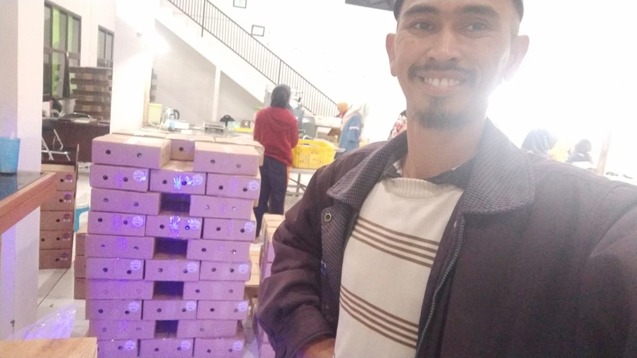 Dodih, petani sayur dan juga sebagai Ketua Pusat Pelatihan Pertanian dan Perdesaan Swadaya (P4S) Lembang Agri.