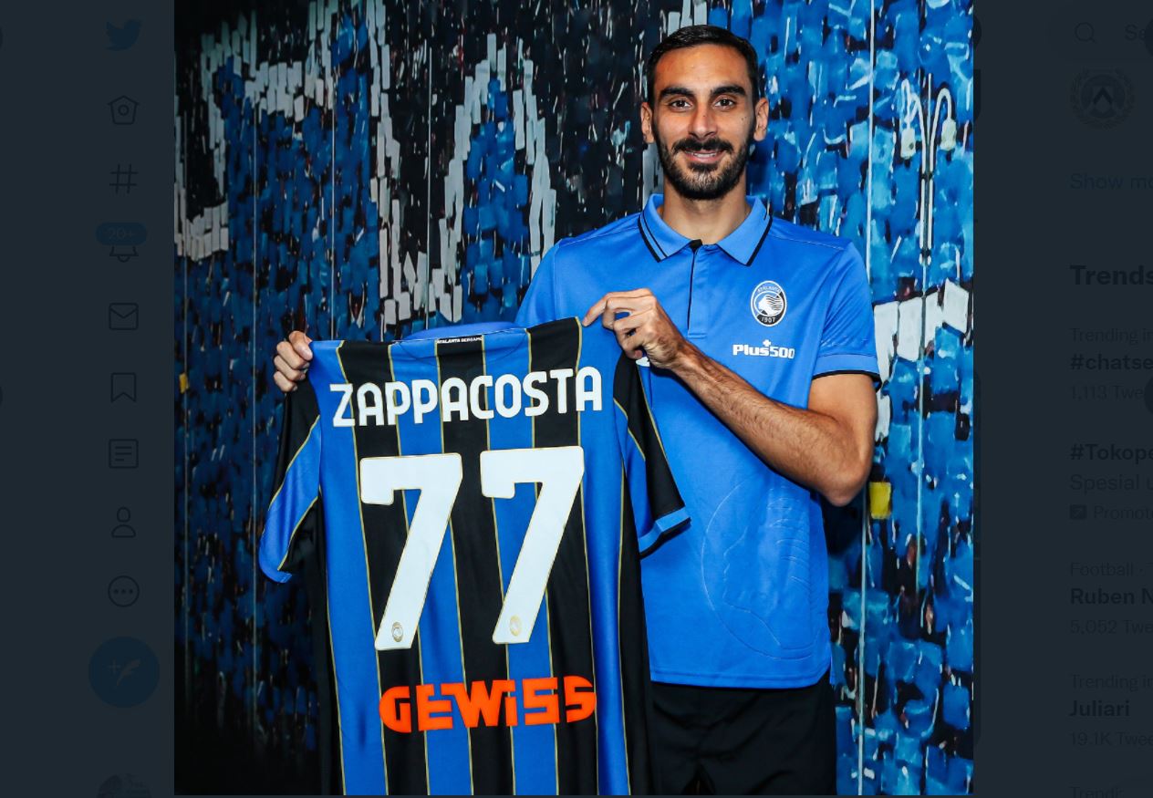 Atalanta Pulangkan Zappacosta dari Chelsea