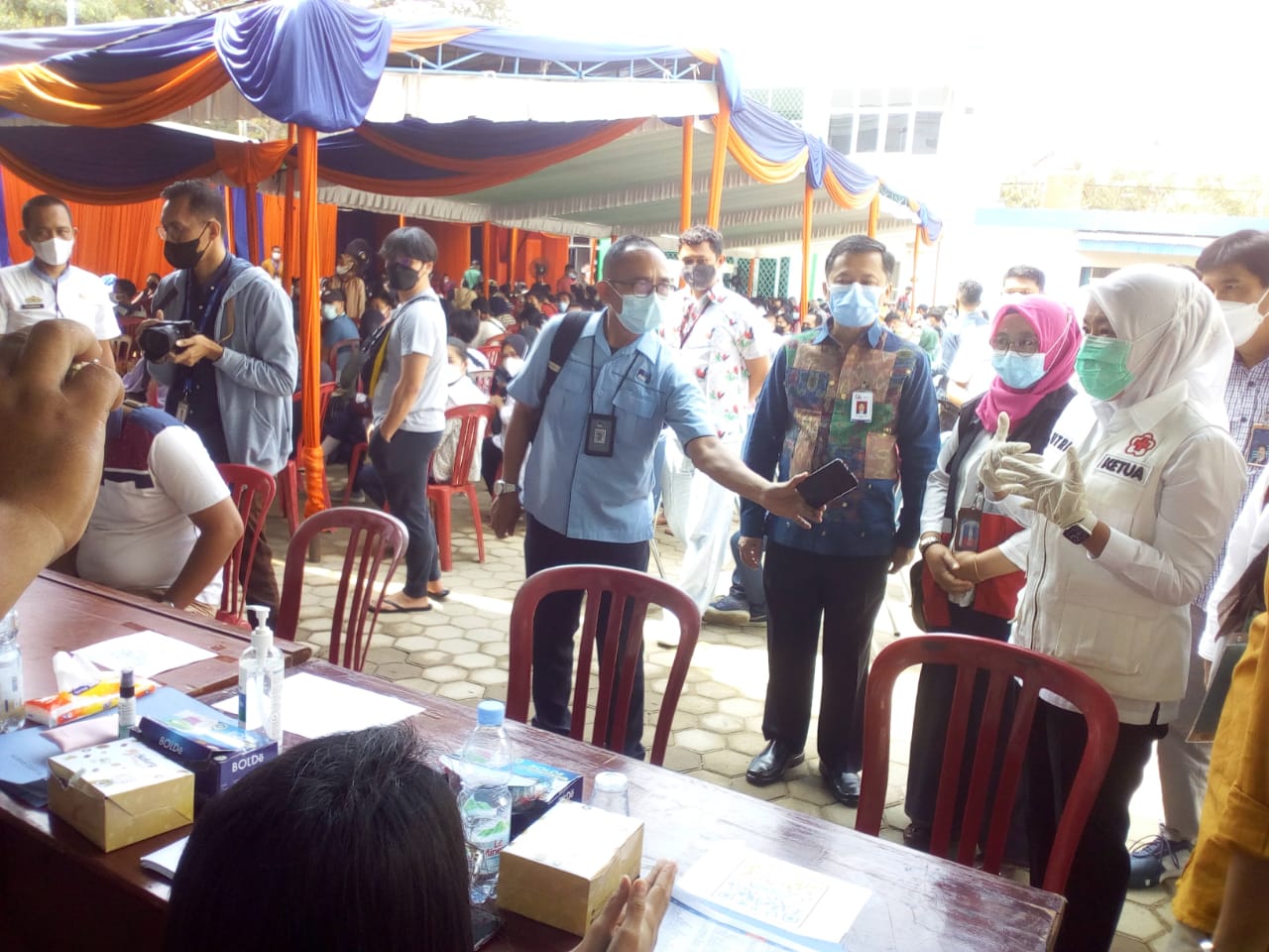 Gandeng Perbankan, Pemkot Palembang Gencarkan Vaksinasi