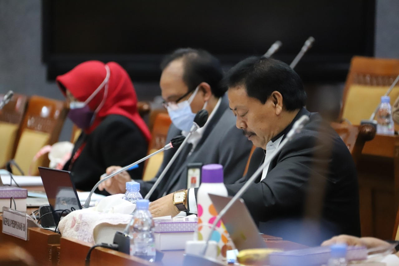 Laporan Keuangan Perpusnas Tuai Apresiasi DPR 