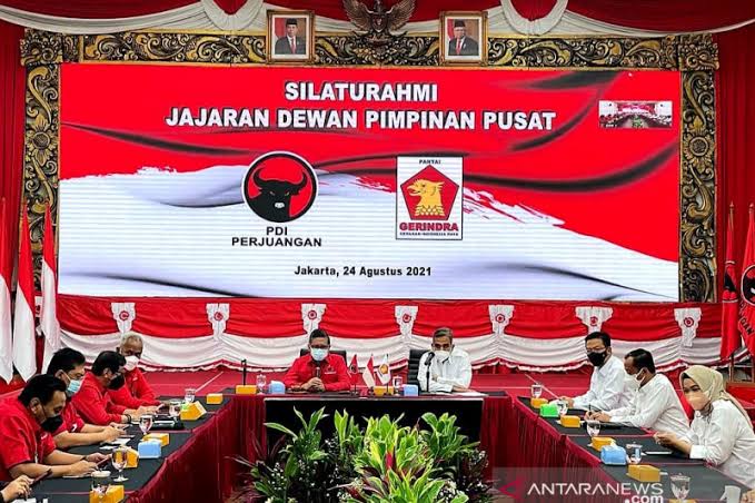 Pertemuan Gerindra dan PDIP