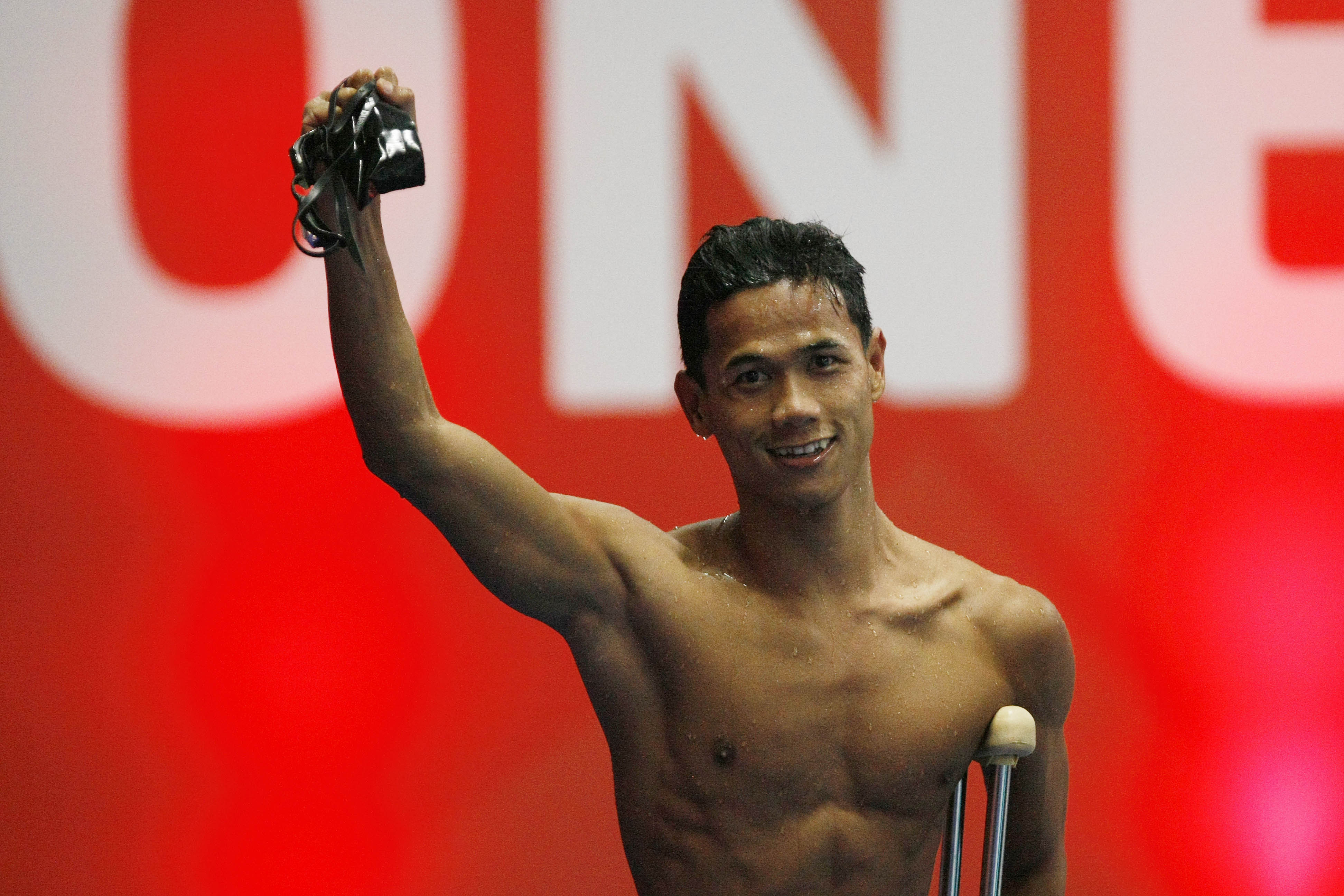 Atlet para-renang Indonesia Jendi Pangabean