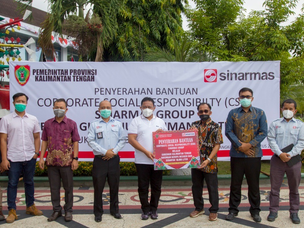 Bantuan oksigen cair.