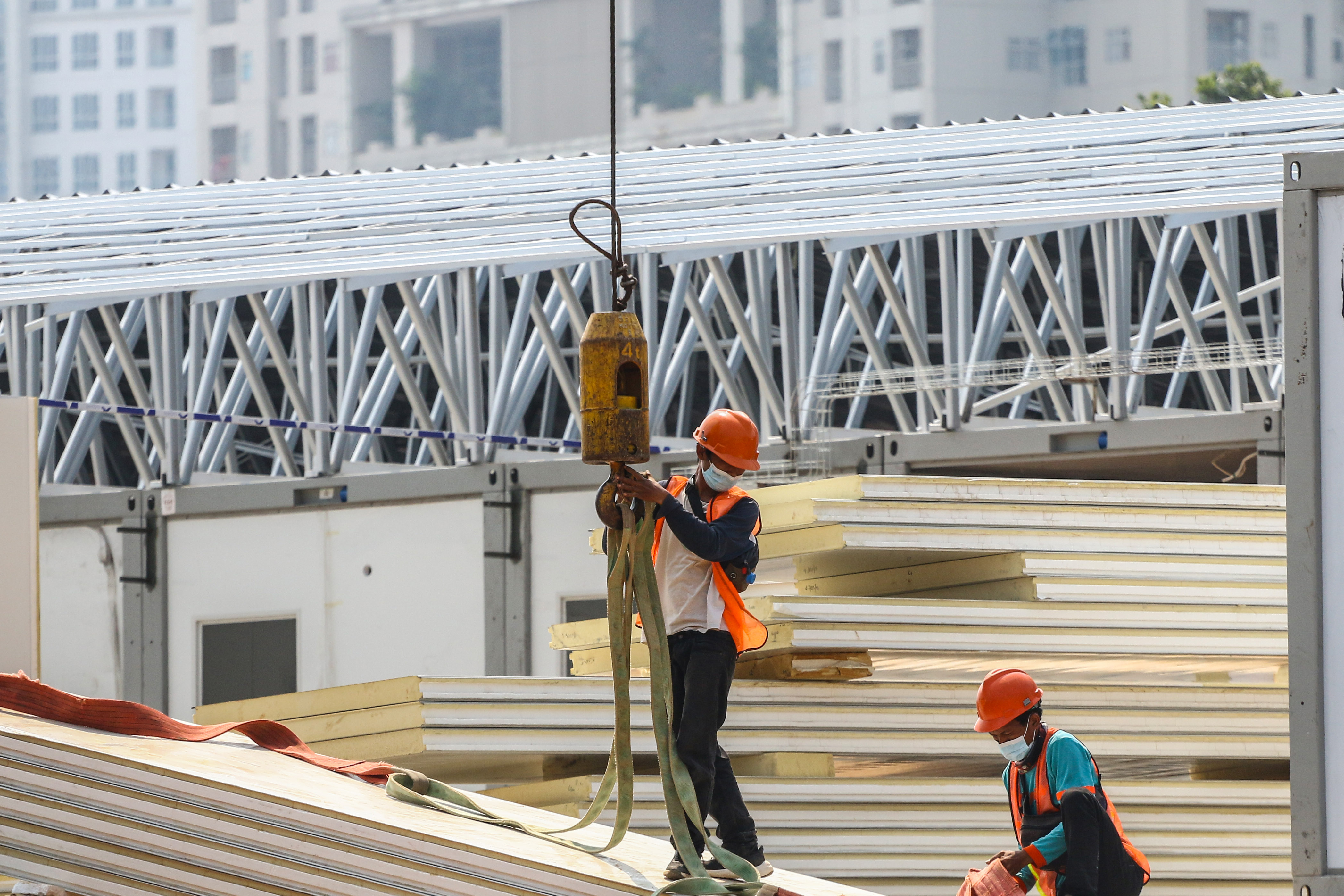 Pembangunan RS Modular Covid-19