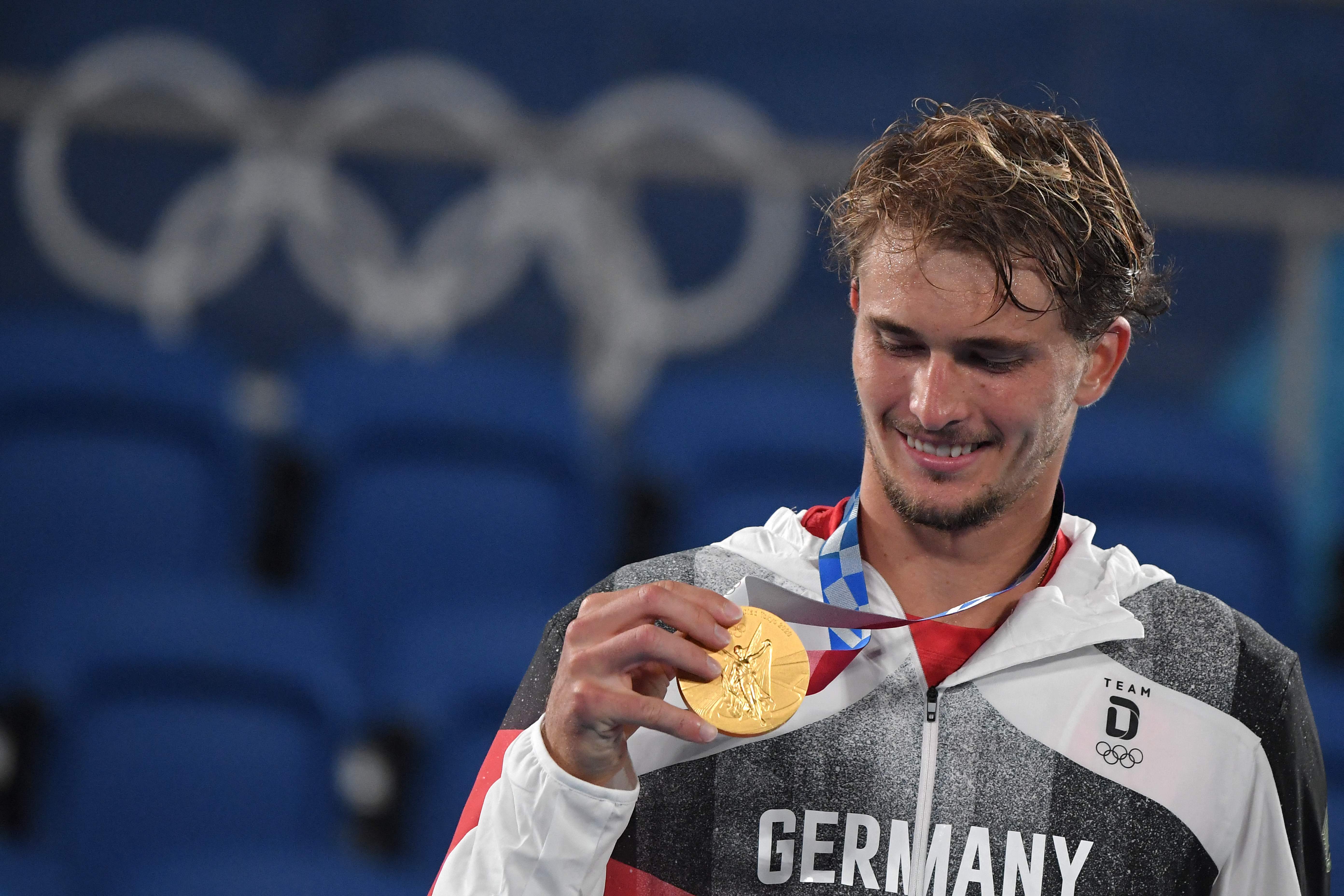 Petenis Jerman Alexander Zverev