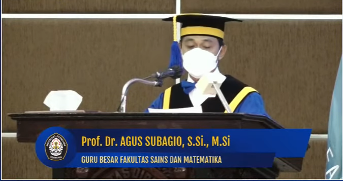 Prof Agus Subagio merupakan pemilik 22 hak paten.