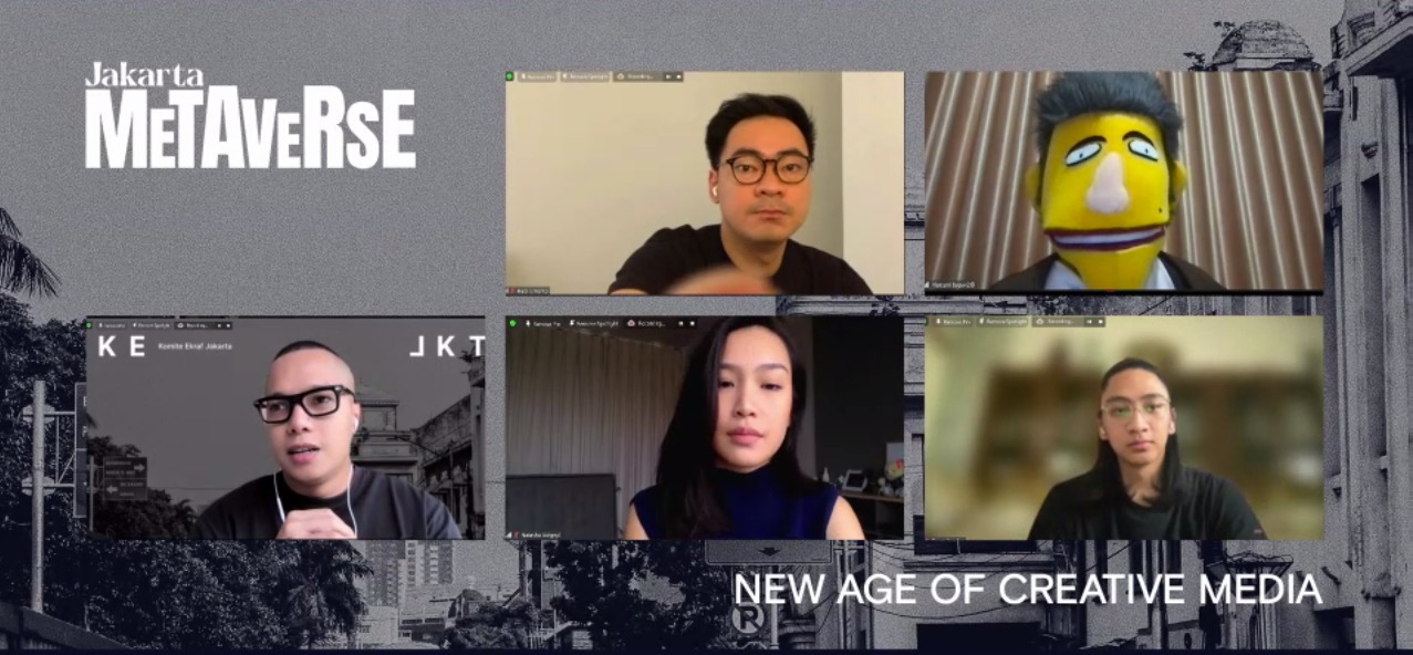 peserta diskusi New Age of Creative Media