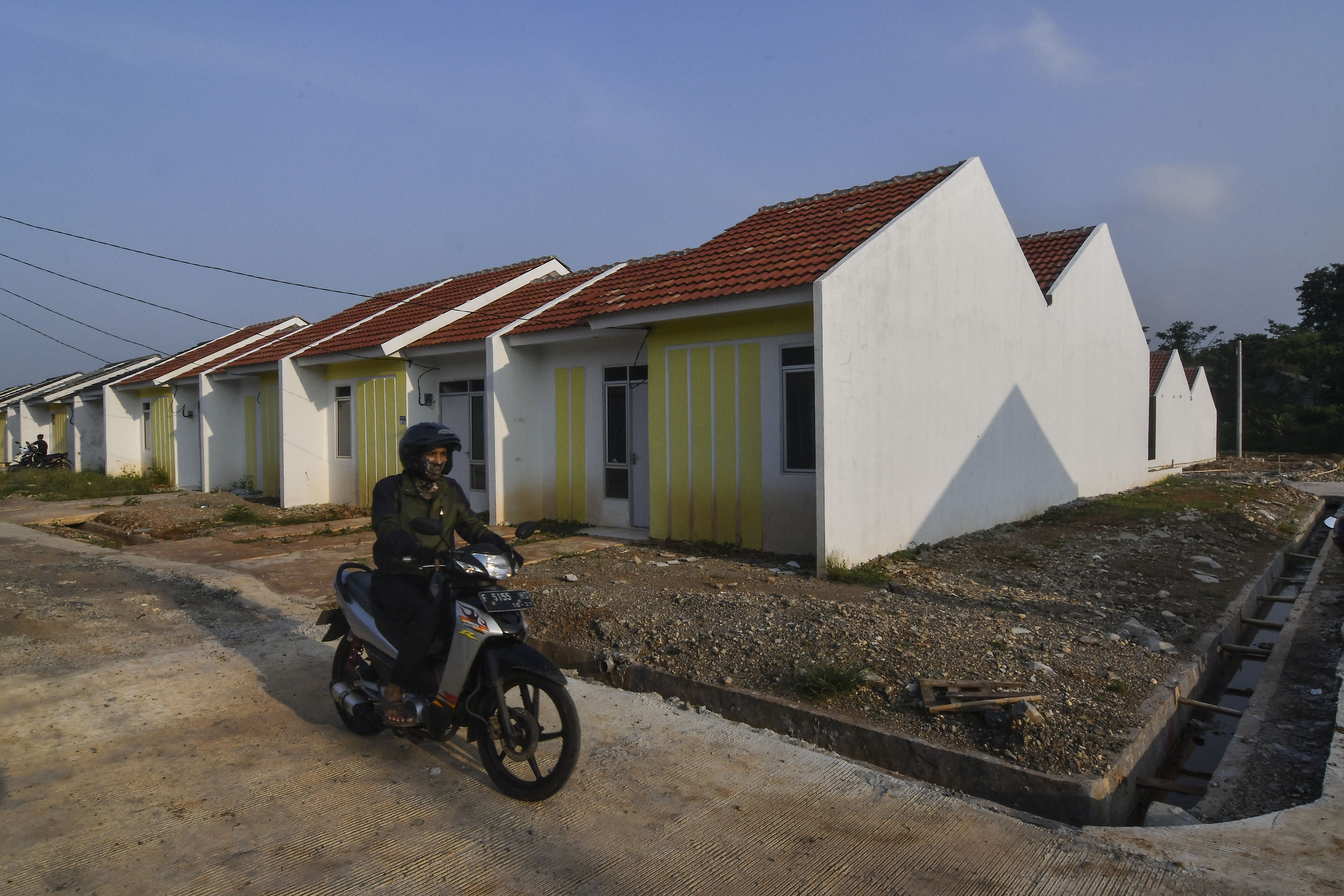 Pembangunan rumah subsidi di Bekasi, Jawa Barat