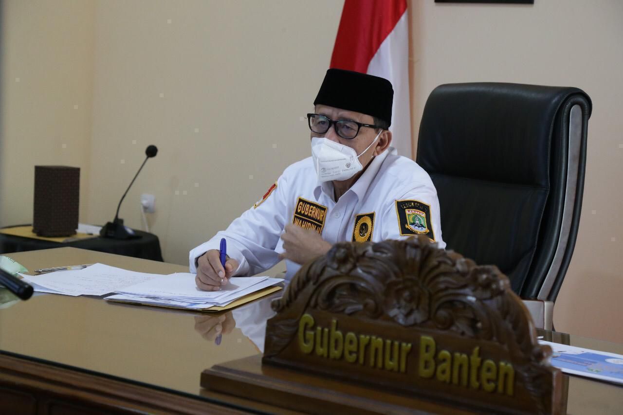 Gubernur Banten Wahidin Halim (WH)