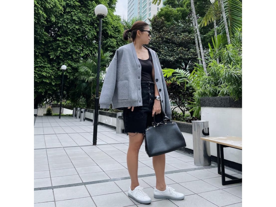 Gaya Greysia Polii di luar lapangan.