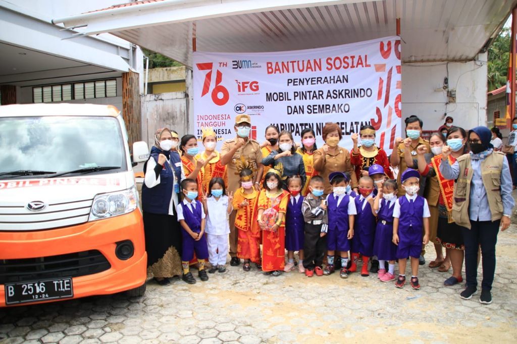 Mobil Pintar kini hadir di Kabupaten Nias Selatan, Sumatera Utara.