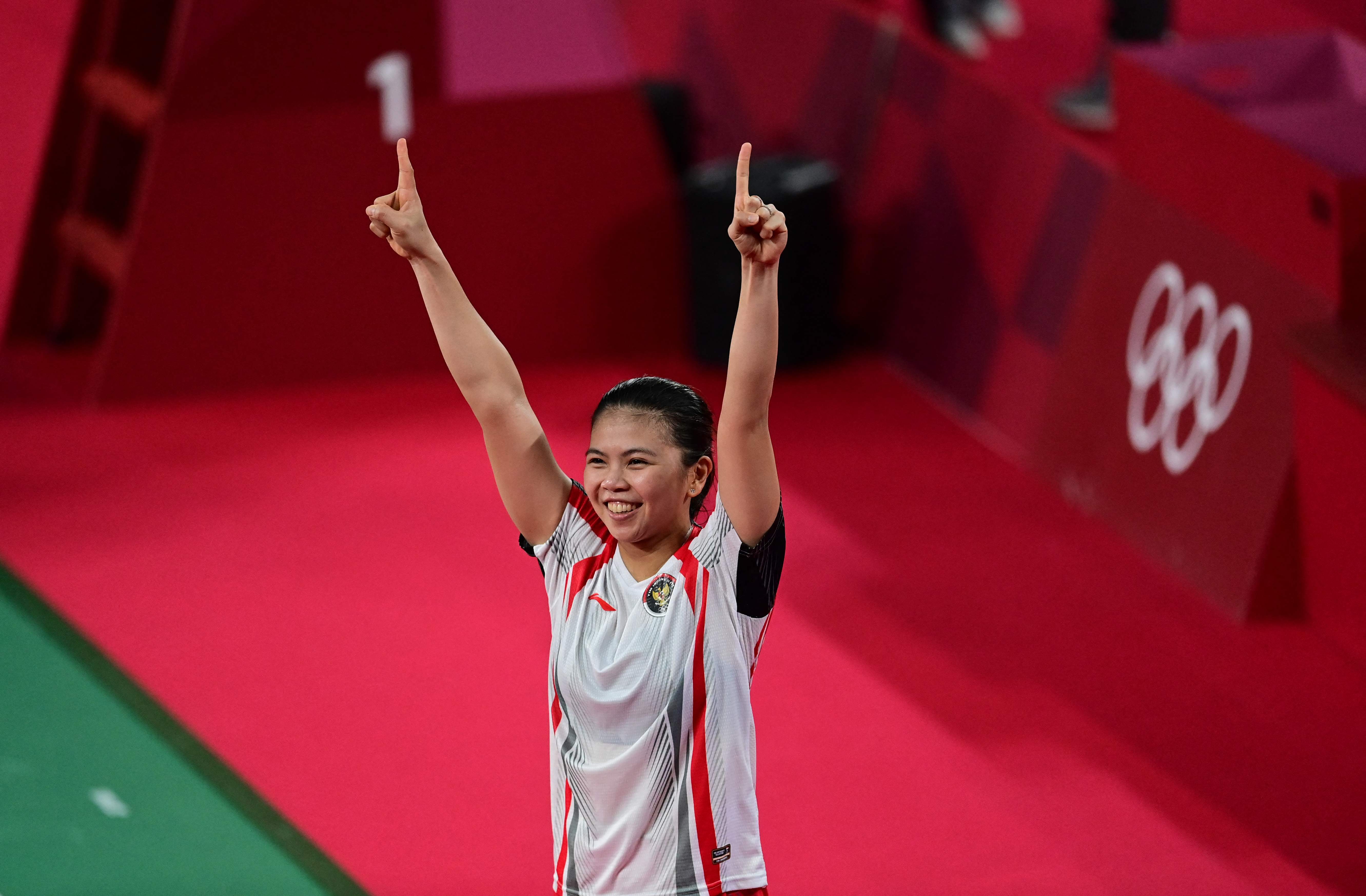 Pebulu tangkis Indonesia Greysia Polii