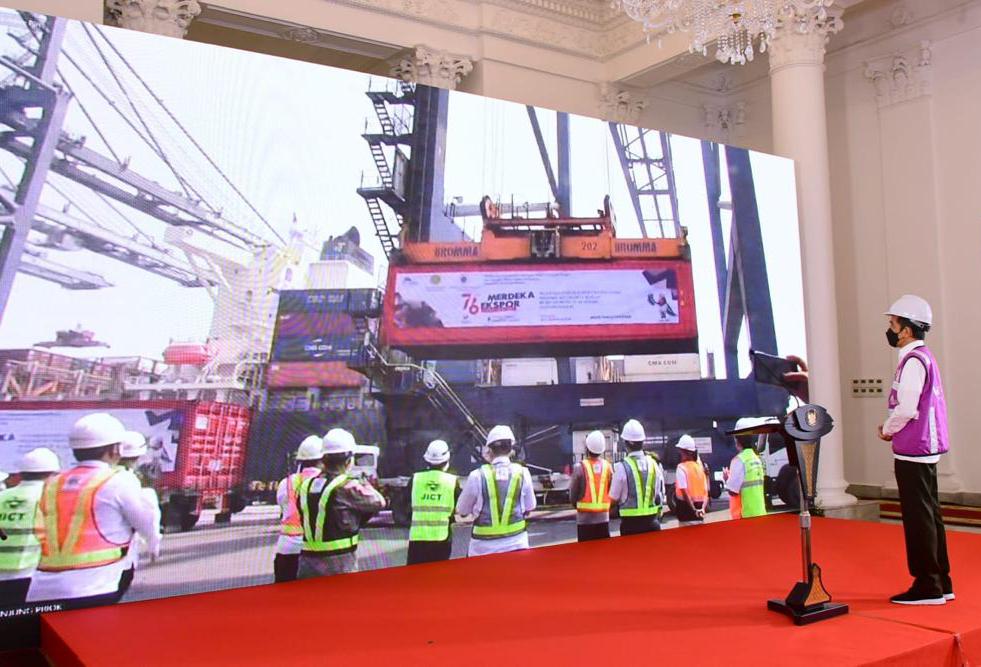 Tumbuh dan Tangguh, Presiden Jokowi Puji Sektor Pertanian Pada Merdeka Ekspor