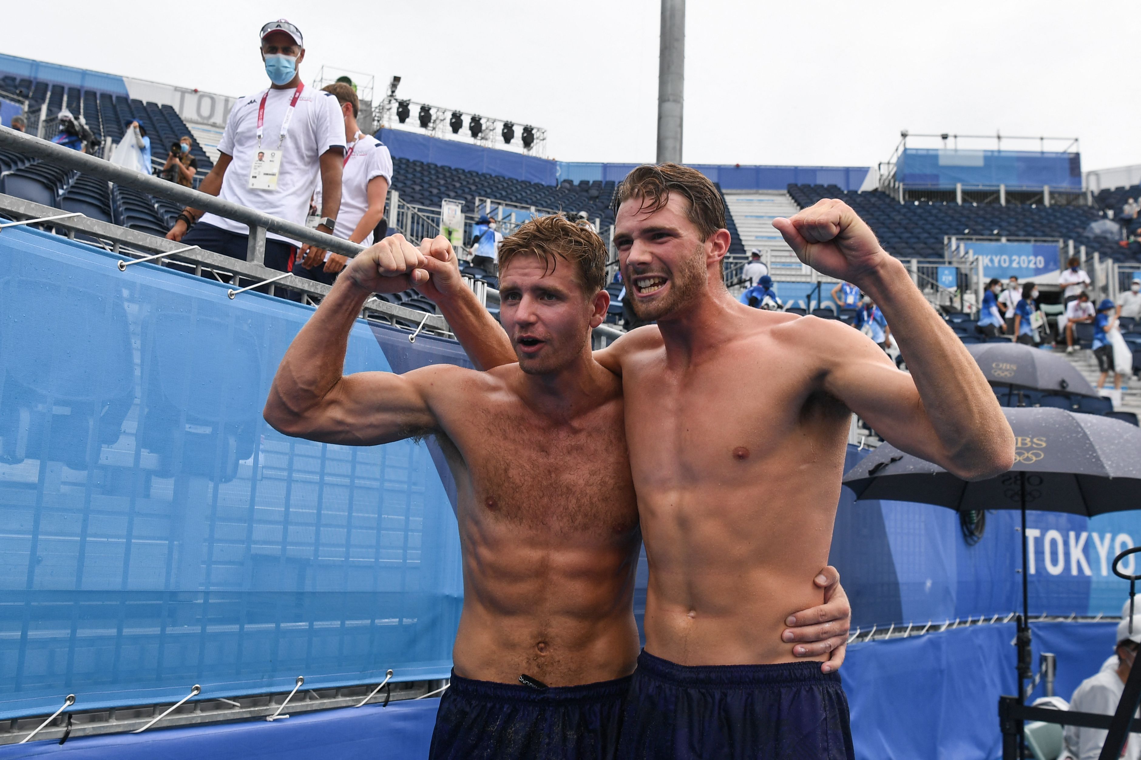 Christian Sandlie Sorum (L) and Anders Berntsen Mol 