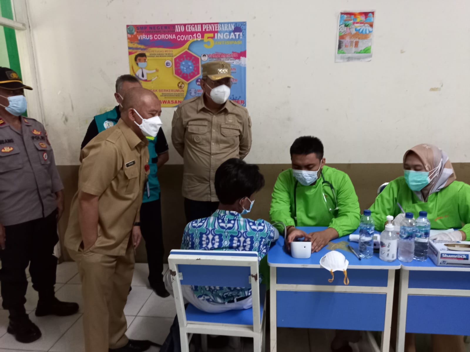 Kejar PTM Terbatas, Vaksinasi Covid bagi Siswa di Tangsel Dikebut