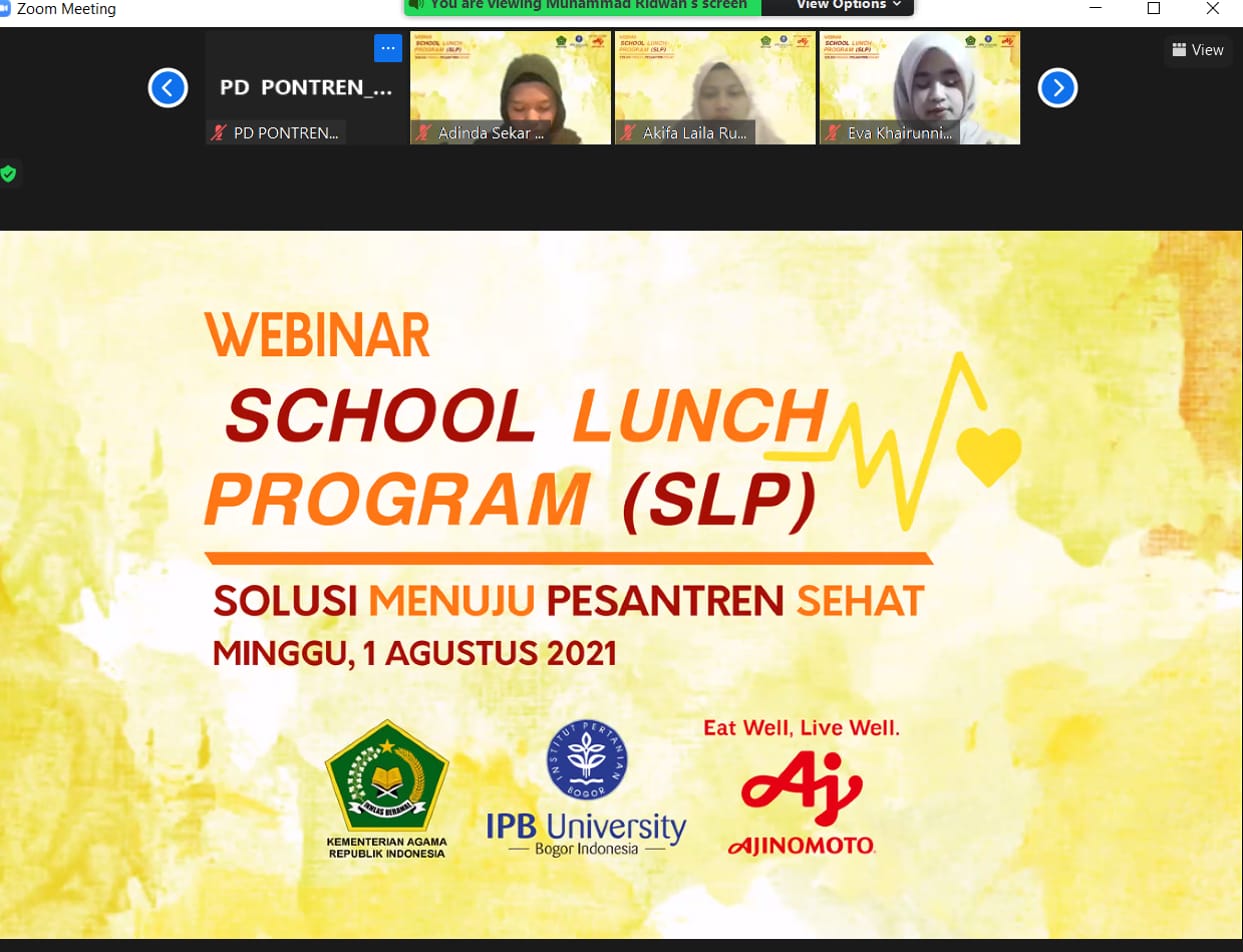 Hadirkan Buku Panduan Solusi Makanan Bergizi untuk Pesantren 