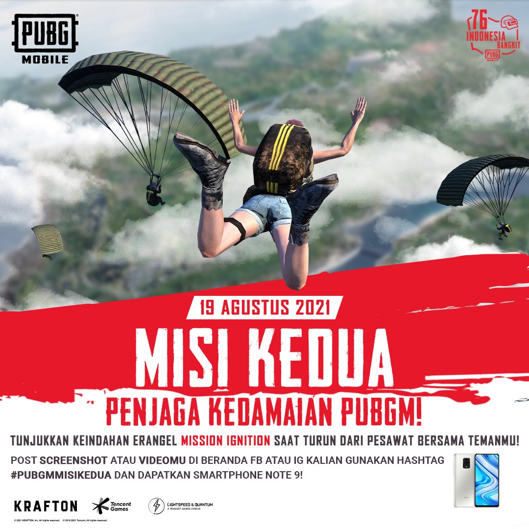 Misi Penjaga Kedamaian PUBG Mobile