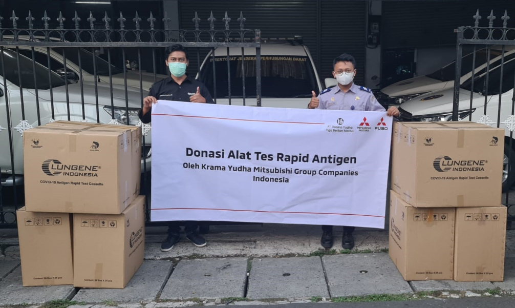 Mitsubishi Grup Kembali Dukung Program Penanggulangan Covid-19