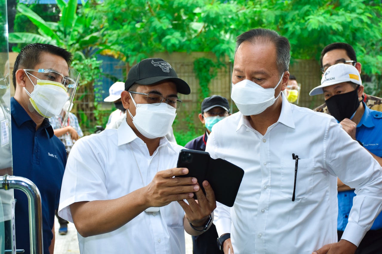 Sidak Uji Coba Prokes Industri Esensial, Ini yang Dijanjikan Menperin